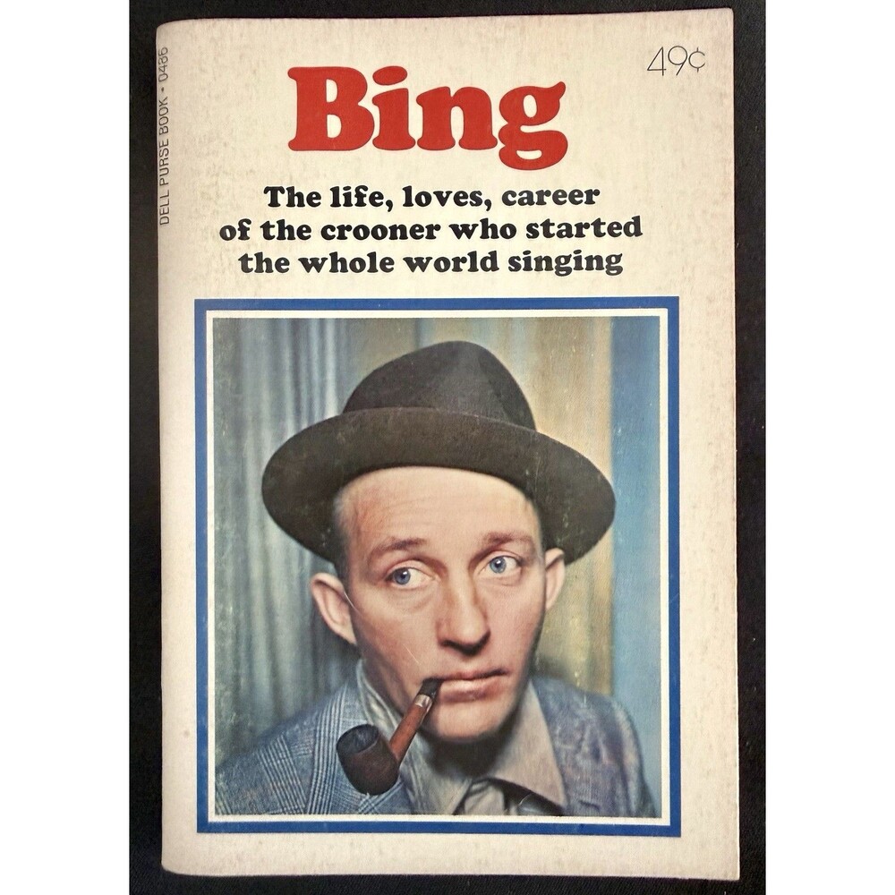 Bing Crosby Vintage Sell Purse Pocket Size Book 1977 EX Condition/Original Owner